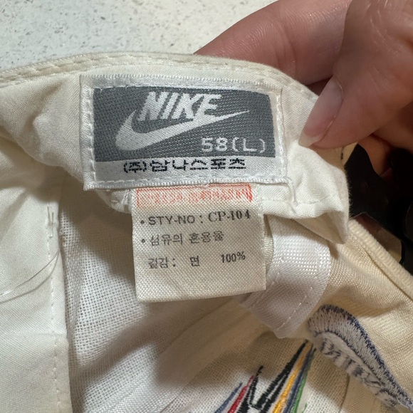 Vintage Nike Air Jordan Snapback Hat 90s Retro Jumpman Logo Embroidered - Picture 5 of 5